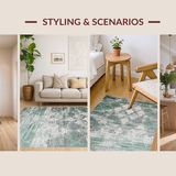 Timeless Ogee with Warm Hues(Green)