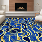 Contemporary Gradient Swirls(Blue)