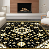 Contemporary Cream Diamond Design(Black)