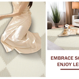 Artful Creamy Abstract Composition(Beige)
