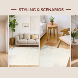 Rustic Farmhouse Cowhide Aesthetic(Beige)