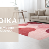 Mauve Harmony Modern with Dreamy Blush Gradient and Rose Motifs(Red)