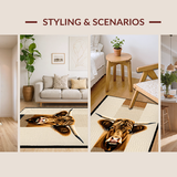 Textured Farmhouse Appeal(Beige)