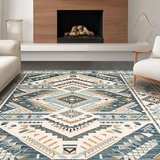 Artful Monochrome Damask Style(Blue)