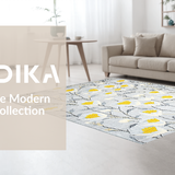 Modern Minimalist Floral Touch(Gray)