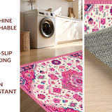 Vibrant Pastel Geometric Elegance(White)