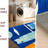 Artful Modern Minimalist Style(Blue)