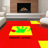 Joyful Multicolor Print Inspiration(Yellow)