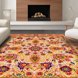 Cozy Abstract Round Design(Yellow)