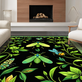 Vivid Green Insect Aesthetic(Black)