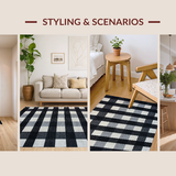 Minimalist Charcoal Ogee(Black)