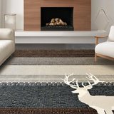 Stylish Rustic Charm Hide(Gray)