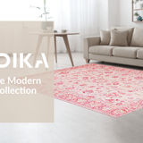 Whimsical Floral Bird Fusion(Pink)