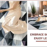 Chic Geometric Green Motif(Gray)