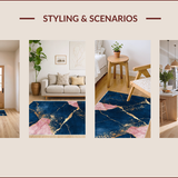 Marble Gold Foil(Blue)