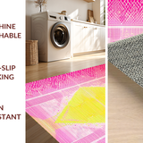 Trendy Youthful Diamond Texture(Pink)