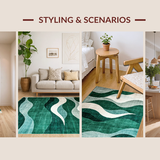 Vibrant Playful Modern Shapes(Green)