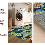 Kids City Road Play Mat(Gray)