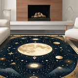 Vintage Crescent Solar Design(Black)