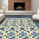 Elegant Modern Geometric Floral Arrangement(Beige)