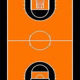 Artistic Circular Athletic Vibe(Orange)