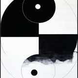 Contemporary Monochrome Yin Yang(Black)