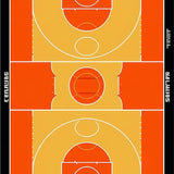 Fun Bold Basketball Graphic Element(Black)