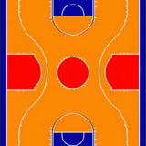 Bold Flame Motif with Energy(Orange)