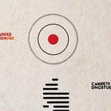 Colorful Retro Bathroom Mat for Music Lovers(Red)