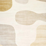 Artisan Crafted Neutral with Modern Asymmetrical Cream(Beige)