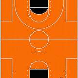 Striking Orange Sports Visual Appeal(Orange)