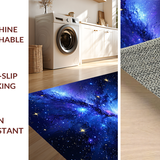 Enchanting Radiant Night Sky Motif(Blue)