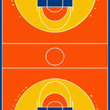 Energetic Sports Themed Design(Orange)