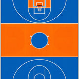 Eye Catching Court Layout Design(Blue)