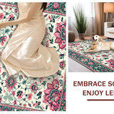 Artful Distressed Trellis Concept(White)