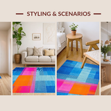 Modern Fluid Brushstroke Aesthetic(Blue)