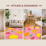 Lively Cartoonish Tropical Palette(Pink)