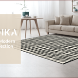 Chic Minimalist Monochrome Grid(Beige)