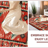 Elegant Abstract Red Motif(Red)