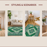 Quaint Rustic Striped Design(Green)