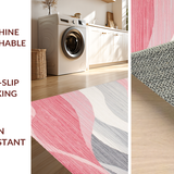 Abstract Pink and White Fusion(Pink)