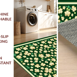 Whimsical Clover Geometric Style(Green)