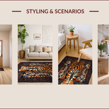 Vibrant Natural Fur Inspired Aesthetic(Orange)