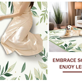 Chic Abstract Greenery(Ivory)