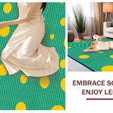 Charming Vibrant Spot Design Ensemble(Blue)