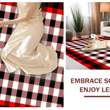 Contemporary Rustic Seasonal Checkered Look(Black)