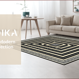 Chic Transitional Greek Key Motif(Gray)