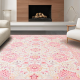 Chic Light Pink Floral Accents(Pink)