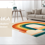 Modern Multicolored Graphic Expression(Beige)