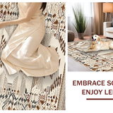 Modern Symmetrical Ogee Motif(Beige)
